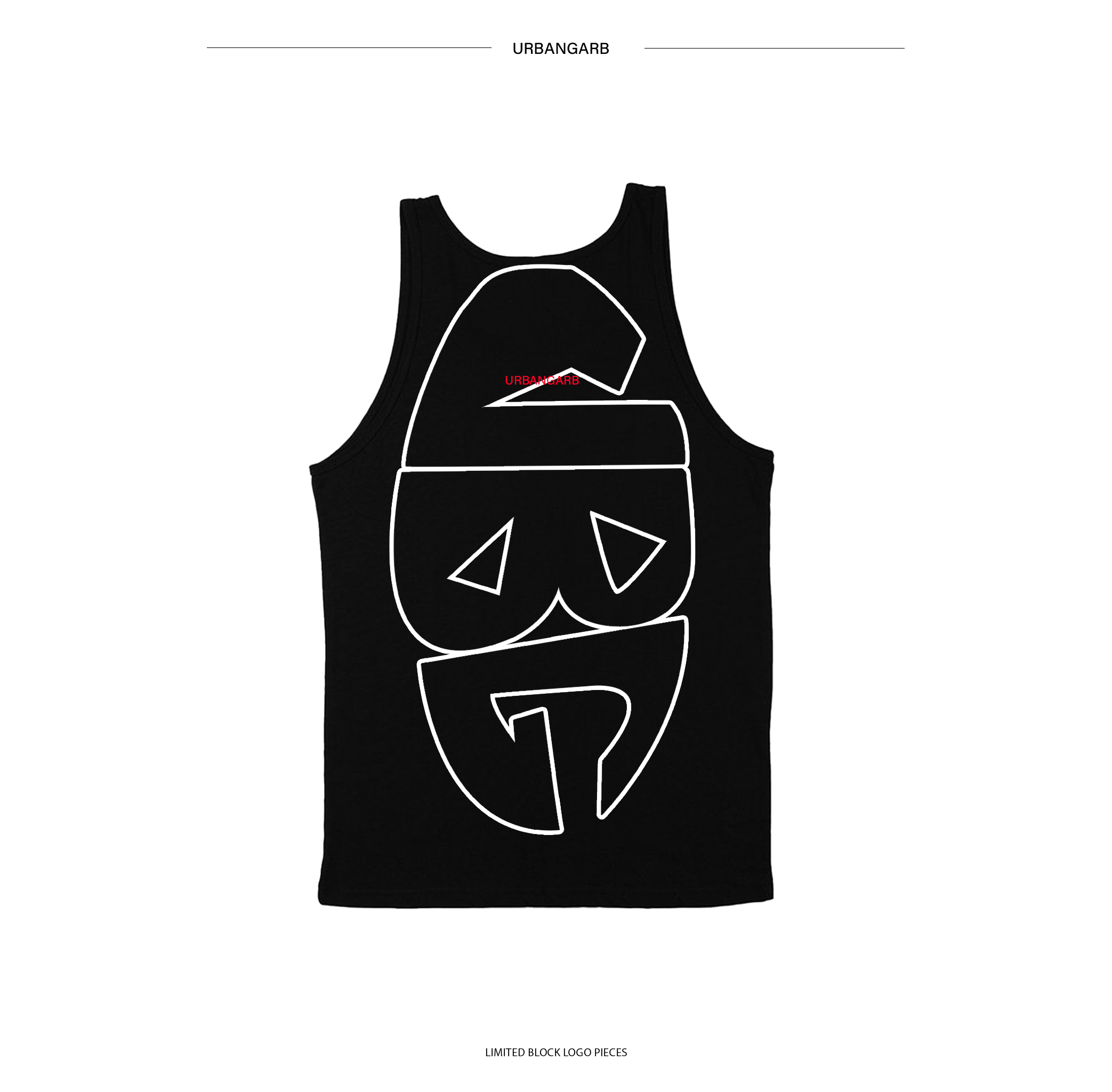Block logo tanktop